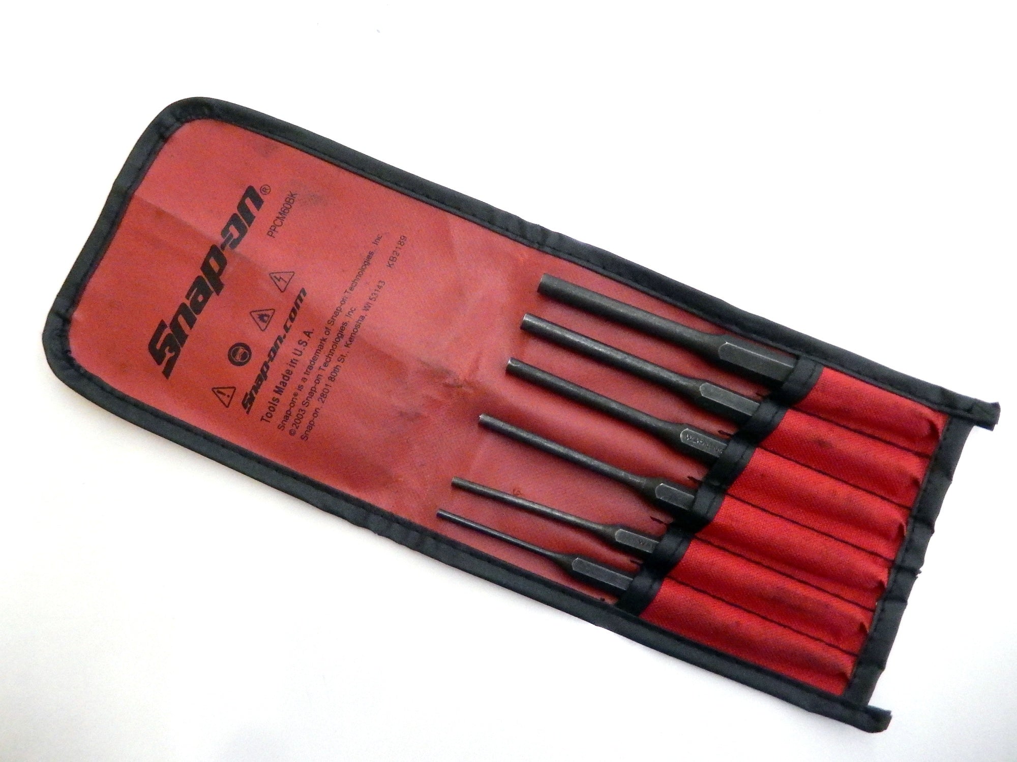 PPCM60BK スナップオン Snap - on ポンチとタガネセット - 安心保証・業界最安値の販売 福助